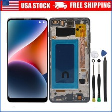 For Samsung S10 Plus G975 TFT LCD Touch Screen Assembly Black Tool