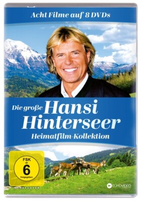 DIE GROSSE HANSI HINTERSEER HEIMATFILM KOLLEKTION - HINTERSEER,HANSI  8 DVD NEU