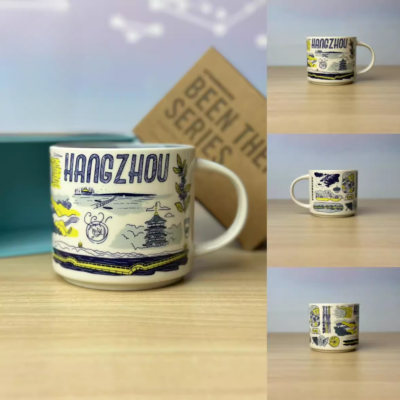 New Starbucks 2022 China Been There Series Hangzhou14oz Mug With