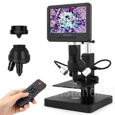 Andonstar AD249S-P 10-inch UHD HDMI Digital Microscope for Electronics Repairing