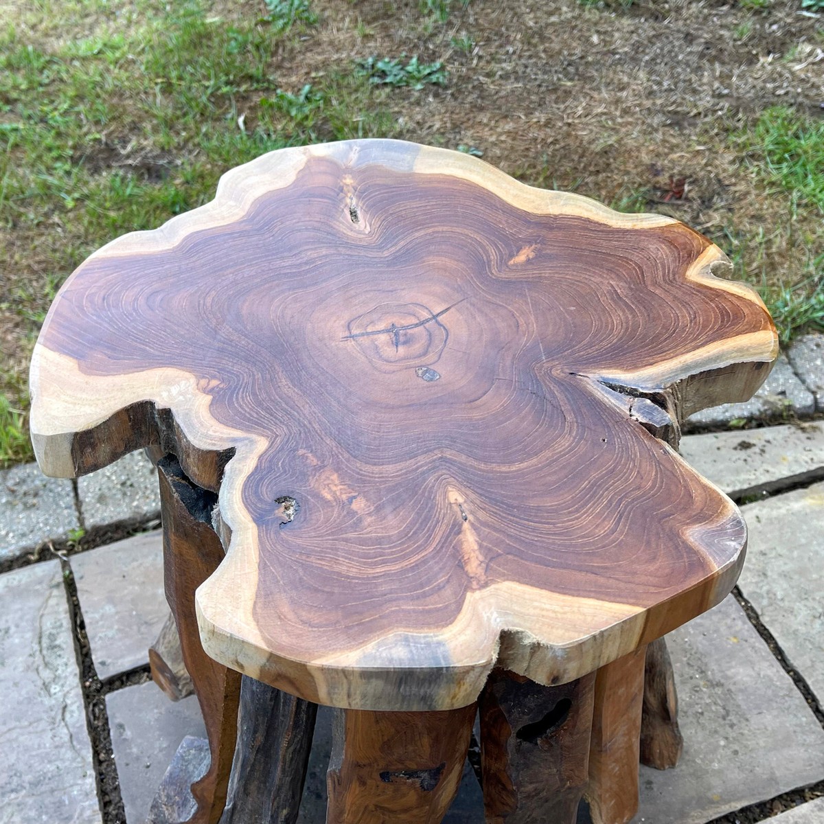 Driftwood Root Drinks Table Side End Furniture Rustic Driftwood Root Drinks Table Side End Furniture Rustic