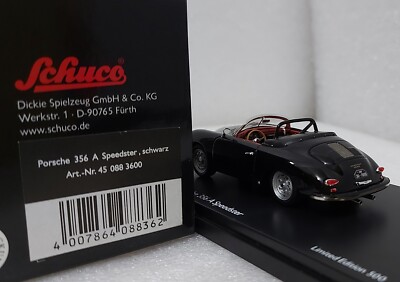 Porsche 356 A Speedster 1955 Black 1:43 Schuco Pro.R 450883600