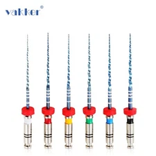 Dental NiTi Rotary Endodontic Files Heat Activated NiTi Files #15-60 Engine Use