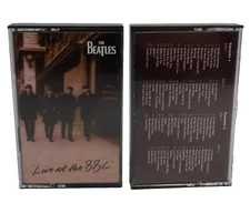 THE BEATLES Live At The BBC Cassette Tape 2 Tape Set Love Me Do I Feel Fine