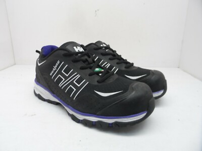 Helly Hansen Women's Aluminum Toe Composite Plate Low Cut Safety Shoes Black 8M