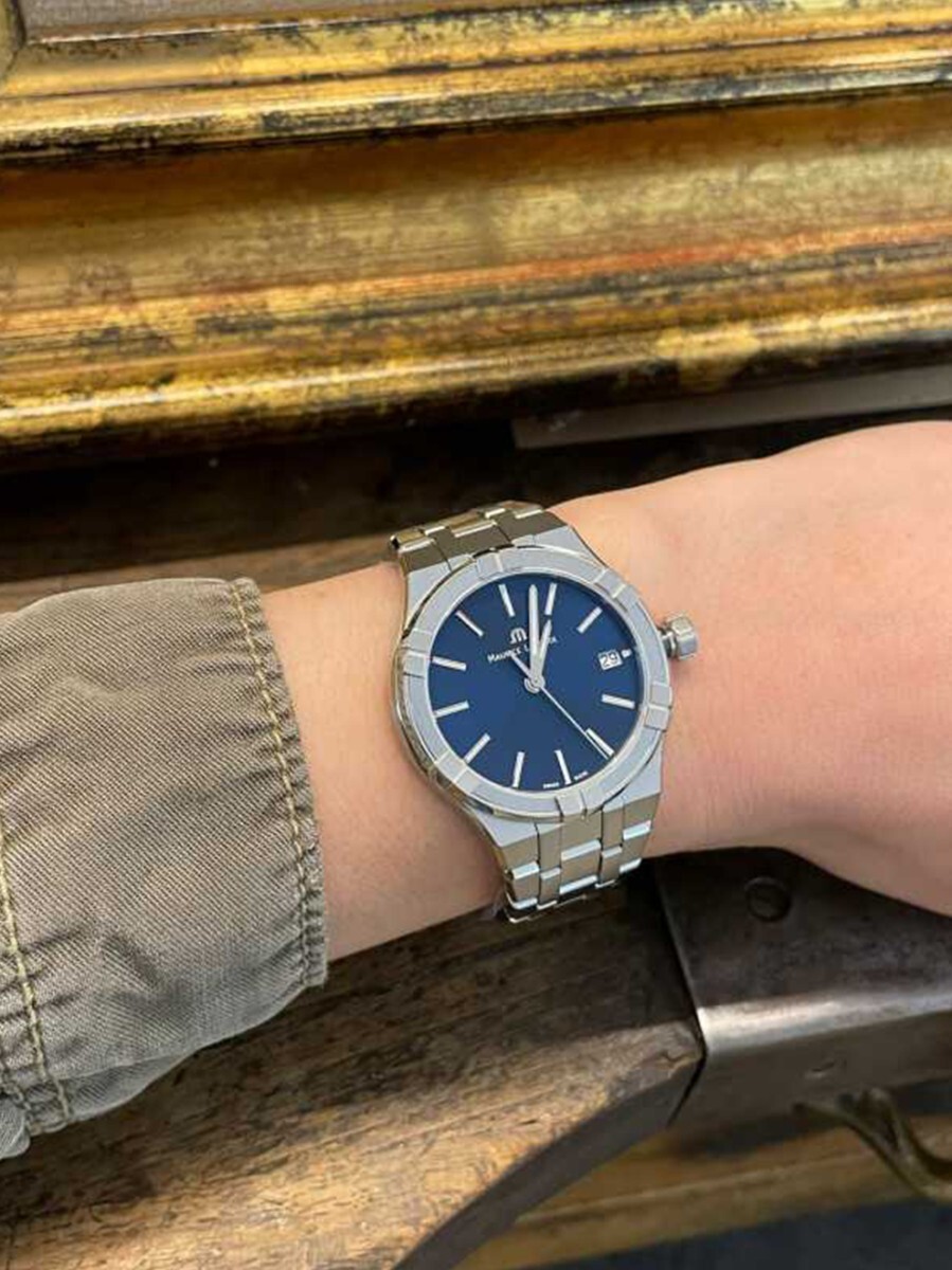 Maurice Lacroix Aikon Quartz 35mm - AI1106-SS002-430-1 | eBay