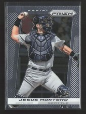 2013 Panini Prizm Jesus Montero #96 Seattle Mariners
