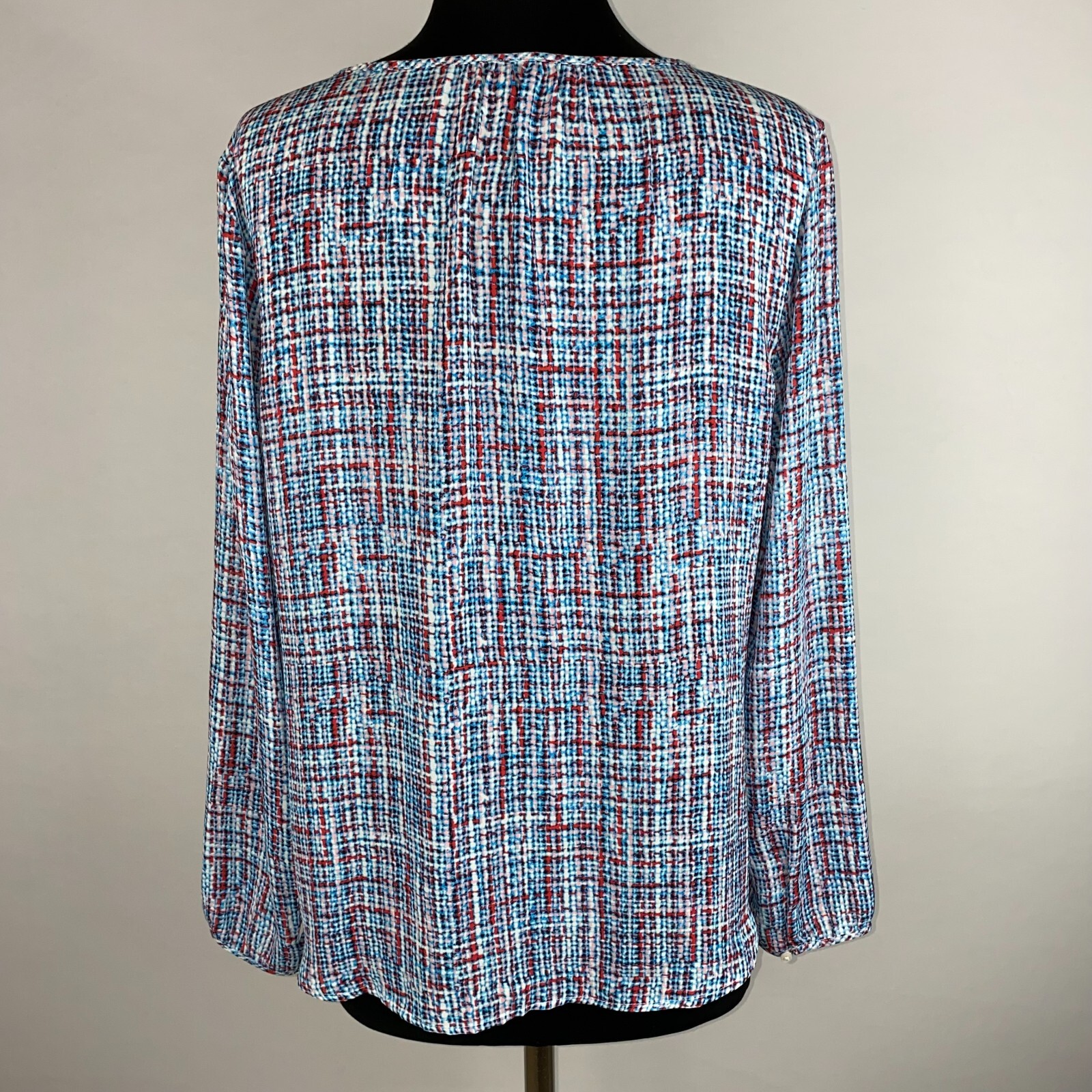 Talbots Petites MP Multicolor Pattern Hidden Butt… - image 7