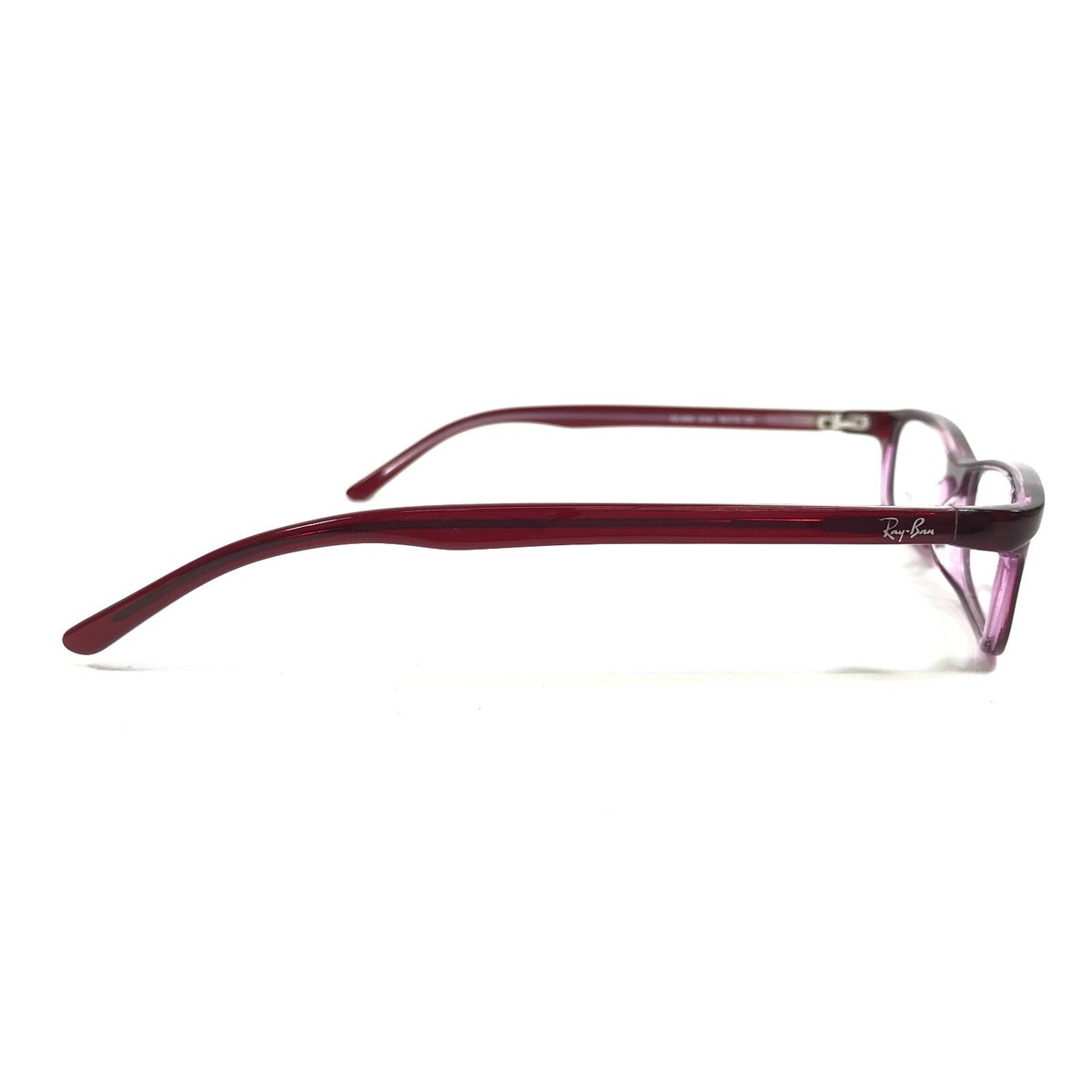 Ray-Ban Eyeglasses Frames RB5065 2154 Shiny Clear Burgundy  display picture 1