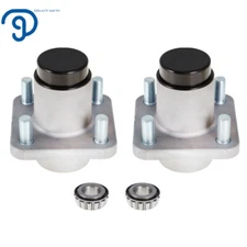 NEW 2x Front Wheel Hub Kit Bearings Seals For Club Car DS Golf Cart 1982-2002