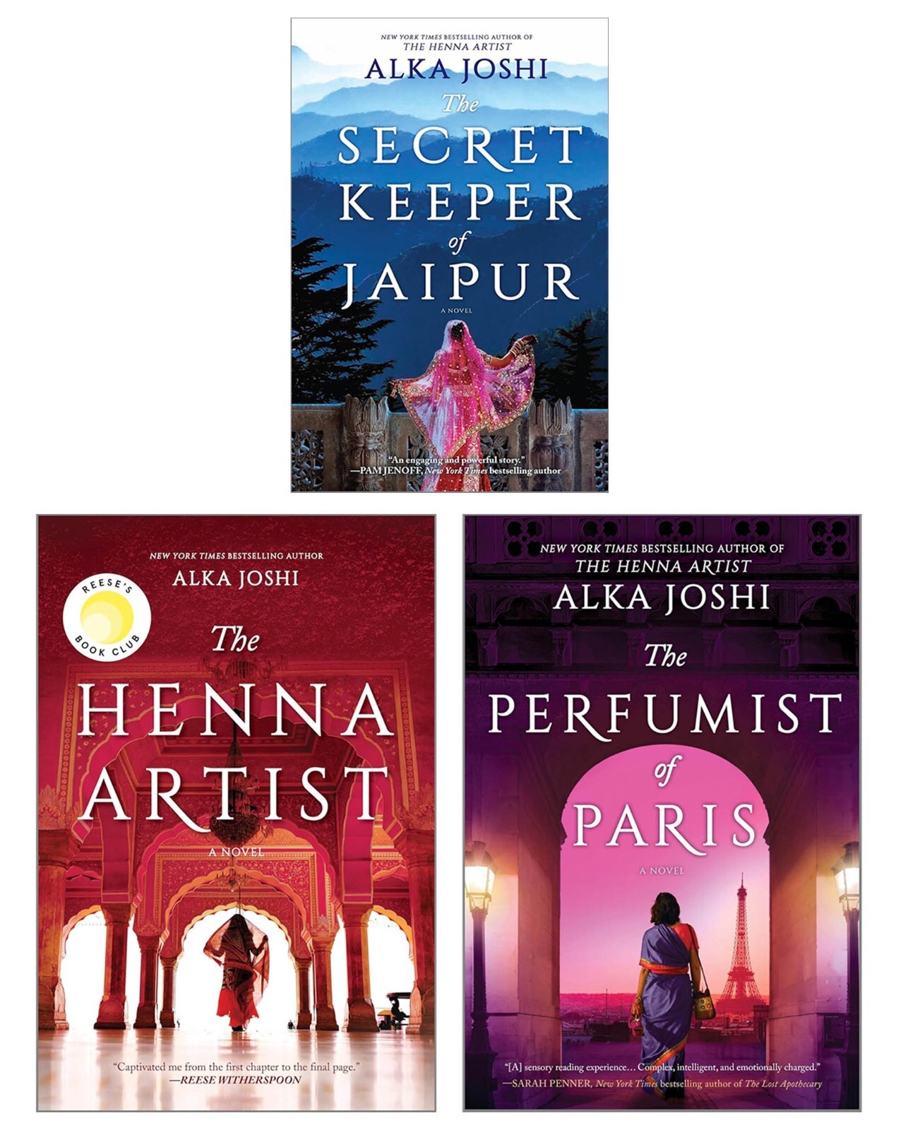 The Jaipur Trilogy By Alka Joshi 3 Books Collection Set - Fiction - PB/HB