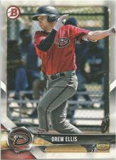 Drew Ellis Arizona Diamondbacks 2018 Bowman Draft 