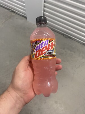 Mountain Dew Spark 591 mL Bottles Raspberry Lemonade Limited 2022