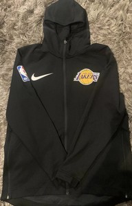 lakers nike warm up hoodie
