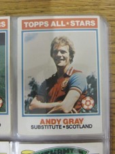 1978/1979 Scotland - Card No.146) Andy Gray, Topps All*Stars  - Topps Chewing Gu