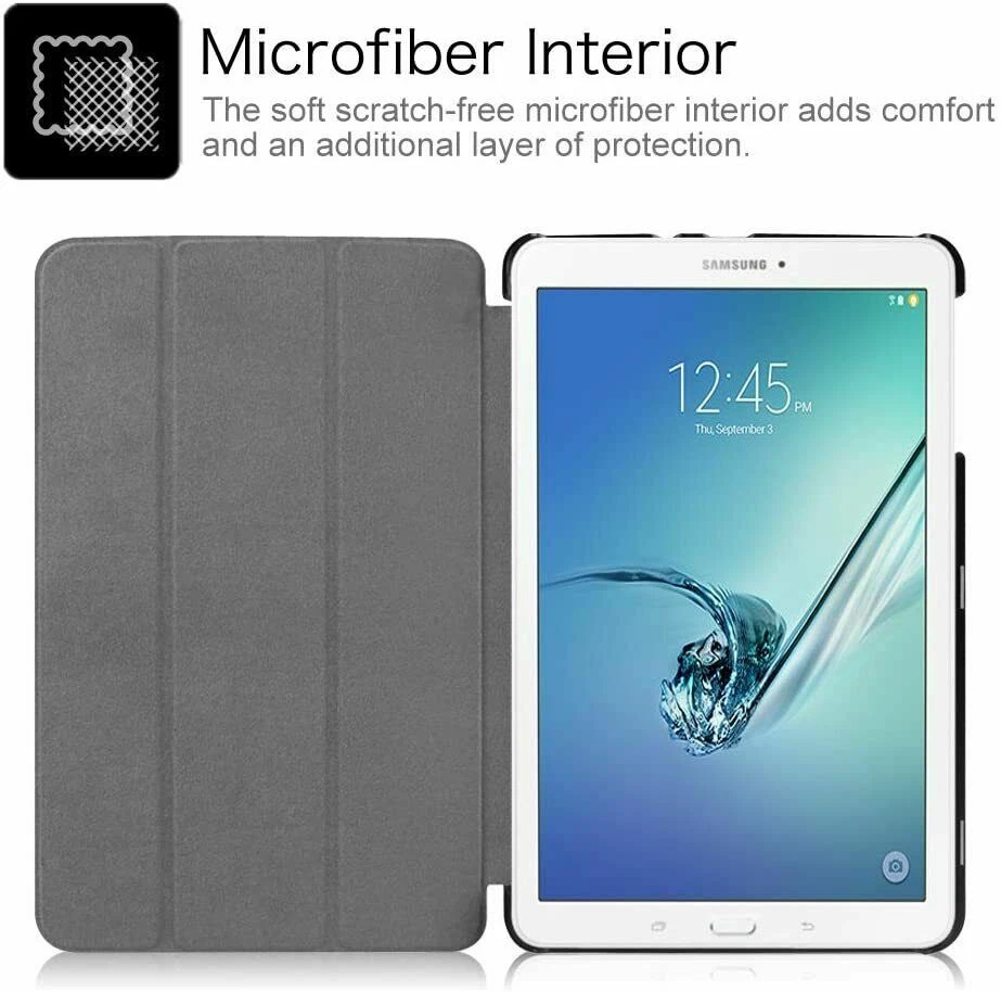 Slim Case for Samsung Galaxy Tab E 9.6 SM-T560/ T561/ T565/ T567V Stand Cover  - Image 3 of 4