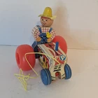 Fisher Price #629 Farmer Tractor Pull Toy 1961 Wooden Vintage USA Wobble String