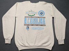 Vintage UNC North Carolina Tar Heels Sweatshirt Pullover Men's XL USA NCAA ACC