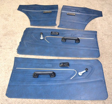 1976 1977 1978 Datsun B210 Door Panels Armrests Blue Set 1976 1977 1978 Datsun B210 Door Panels Armrests Blue Set