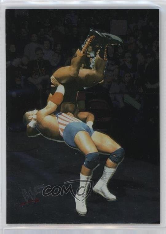 2000 Comic Images WWF No Mercy Kurt Angle #38 HOF 0w6
