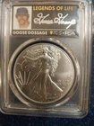 2024 $1 American Silver Eagle 1oz PCGS MS70 FDOI Legends of Life Goose Gossage
