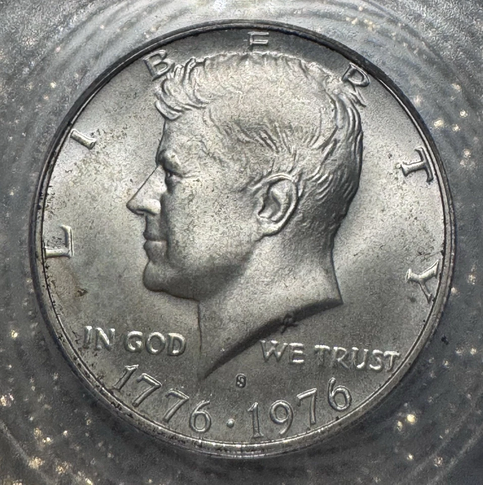 1976 s kennedy Bicentennial silver half dollar MS 67 - Image 2 of 4