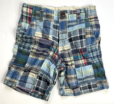 New With Tags Gap Kids Boys Classic Plaid Shorts sz 5 reg.