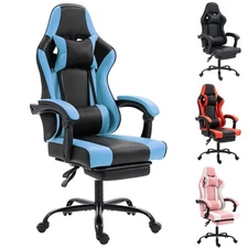 Gaming Chair Office Chair Reclining High Back Computer Swivel Racing Desk Chair