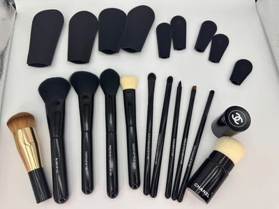 Chanel 11pc Makeup Brush Set – Foundation, Blush, Contour, Eyeshadow