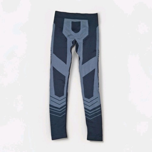 Ski Leggings Women Thermal Base Layer Crivit Pro Grey Black Small