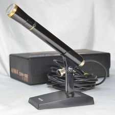 Aiwa DM-92 Vintage Omnidirectional Dynamic Microphone Phone Plug MS-5 w/ Box