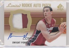 2014-15 SP Authentic Limited Auto Future Watch 15/50 Dwight Powell #80 Auto a8r