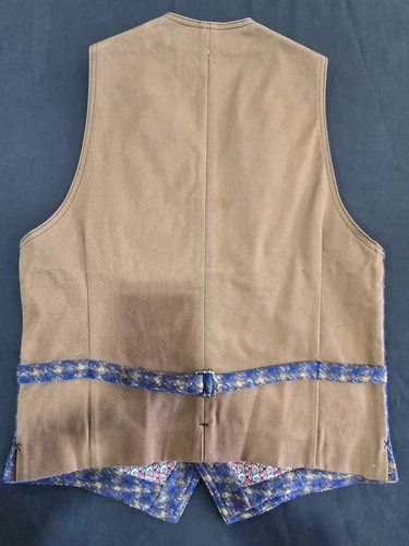 Garry's Earth Vest Handcrafted Made In Italy Size M Cod.14 image 11