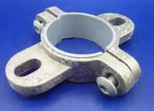 Ikea Stolmen Supporto Doppia Ferramenta Argento con Anello di Protezione Sottile