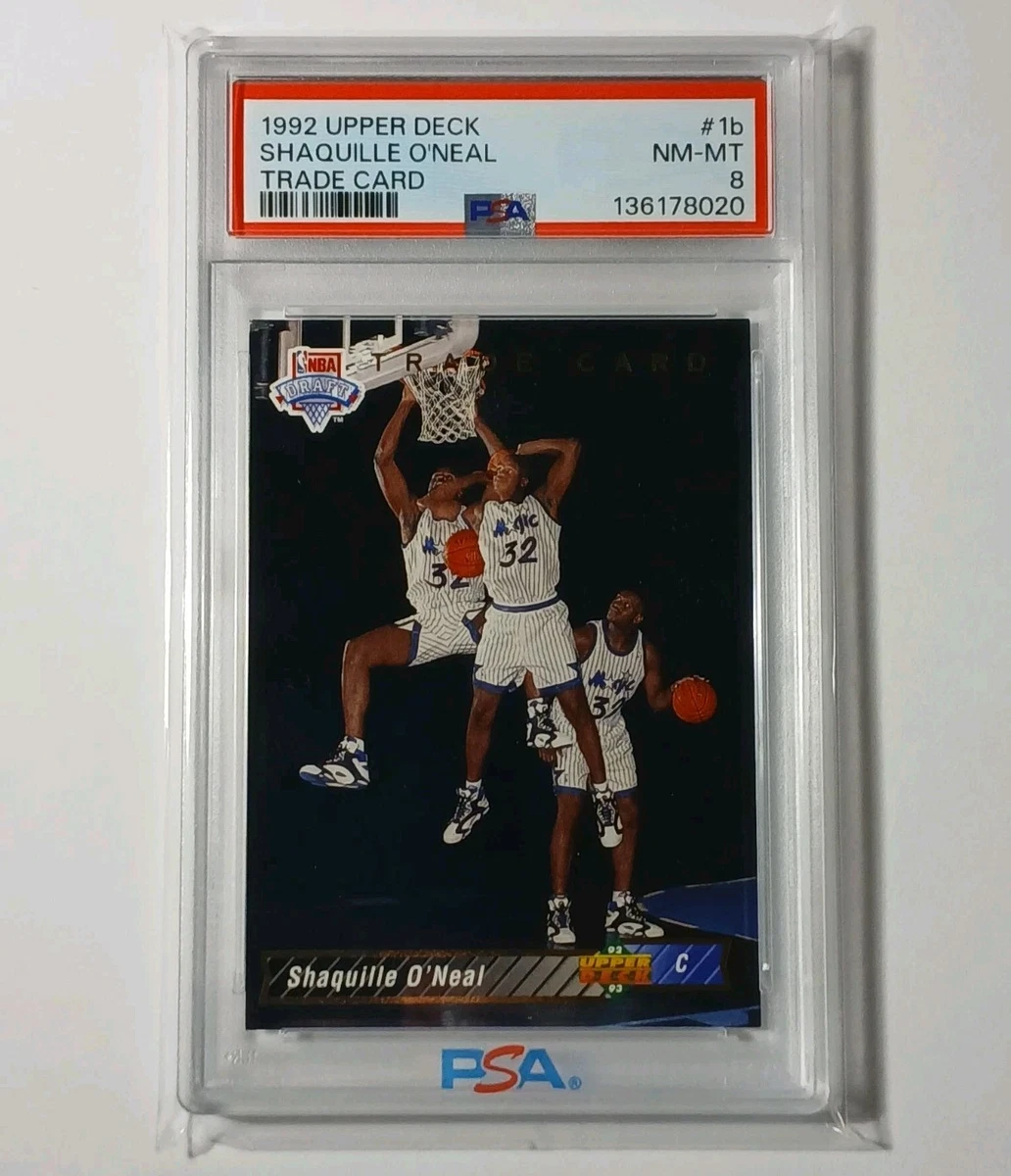 Upper Deck Shaquille O'Neal Basketball Rookie Sports Trading Cards