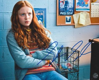 Sadie Sink Autographed Stranger Things 8x10 Photo with COA/Matching Hologram