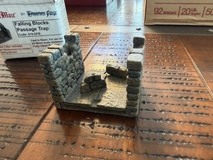 Dwarven Forge - Master Maze - Falling Blocks Passage Traps