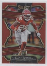 2019 Panini Select Concourse Red Prizm 41/99 Juan Thornhill #68 0w8