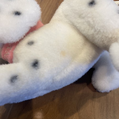 Vintage Disney Store 7” Plush Puppy Dog Penny 101 Dalmatians With Pink Collar ✨ - Picture 12 of 13