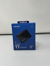 Samsung T7 Shield 2TB External USB 3.2 Gen2 Rugged SSD IP65 WaterResistant Black