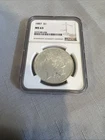 1887 Morgan Silver Dollar MS 63 NGC Uncirculated $1 Coin