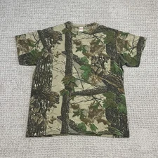 VTG Realtree Single Stitch 80s Camo Pocket Tee T-Shirt USA Sz M