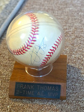 Autographed Baseball Ball Frank Thomas