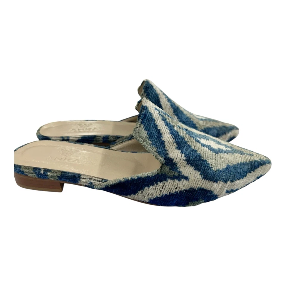 Zapatilla İkat hecha a mano US-10,5 (EU-41) (suela-cuero duro. forro-piel de cordero) Mujer Foto 2 de 4