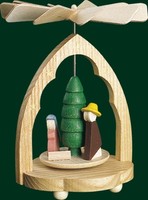 WäRmespiel Christi Geburt Tischpyramide Pyramide Handarbeit Erzgebirge NEU 01706