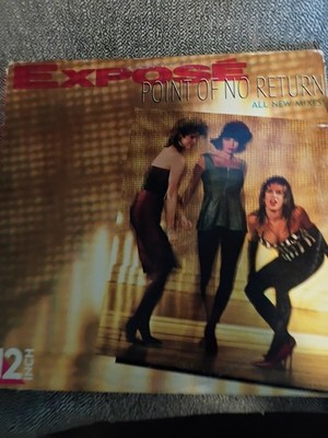 Expose- Point Of No Return (All New Mixes), 1987 Arista AD1-9580 - VG vg+  Wow