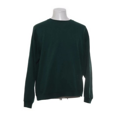 Hanes, Sweatshirt, Größe: L, Grün, Einfarbig, Herren #QBK