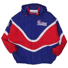 Vintage Apex One Proline New England Patriots Mens Full Zip Jacket Size