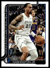 P.J. Washington Jr. 2025-26 Topps #173 Dallas Mavericks Basketball Card