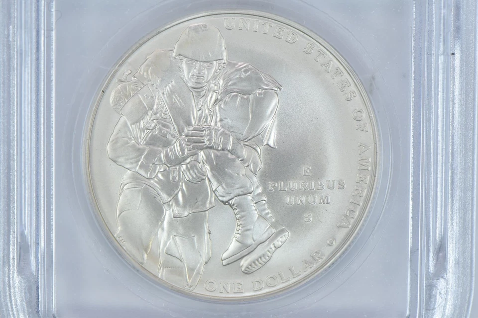 2011-S Medal Of Honor Commemorative Silver Dollar MS70 ICG *9506 - Image 4 of 4